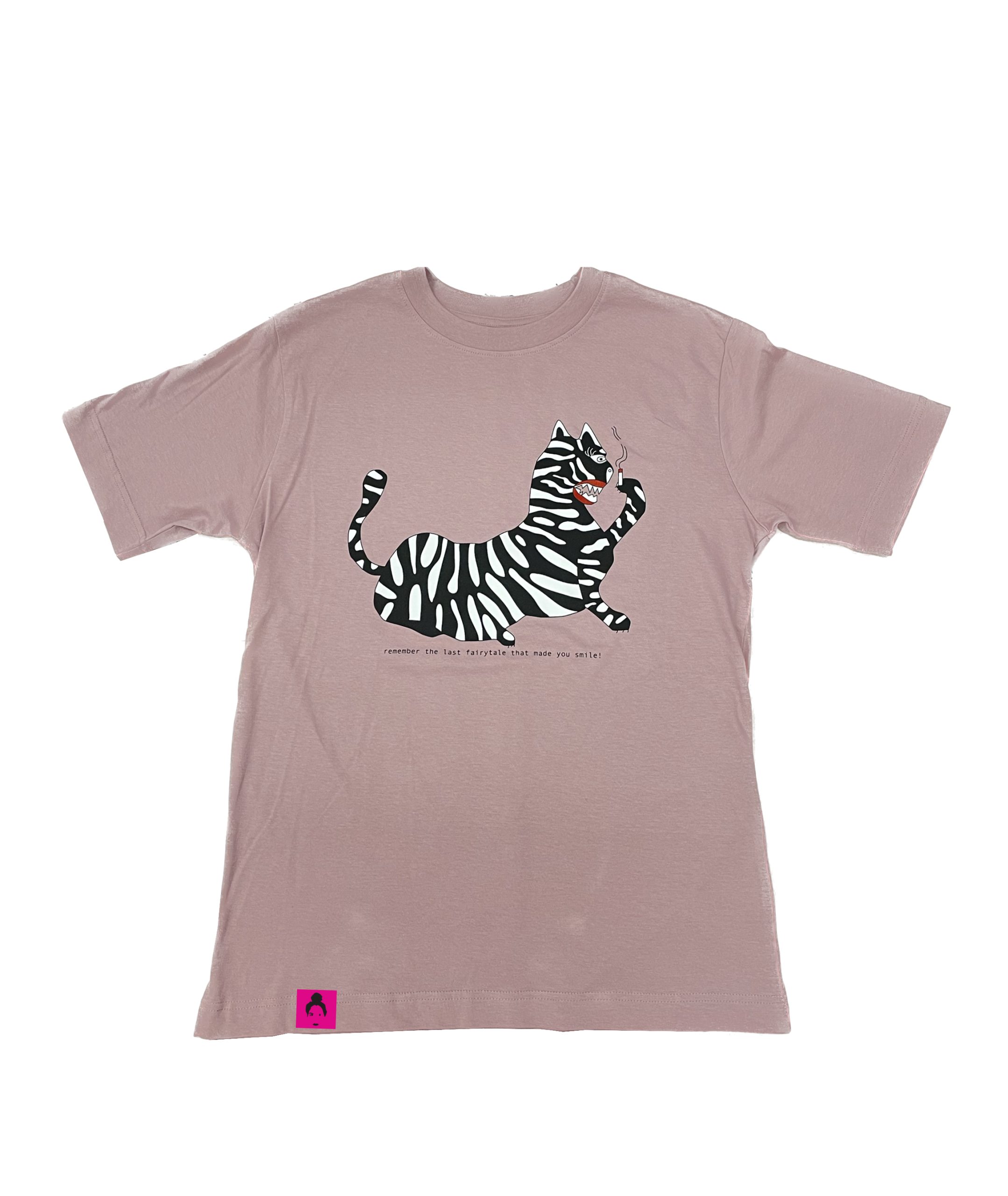 The tiger sirène t-shirt(pink) – Klelia Andrali